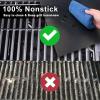 imageGRILLART BBQ Grill Mats for Outdoor Grill  Nonstick 600 Degree Heavy Duty Grilling Mat Set of 2  Reusable BBQ Grill Accessories Sheets Works on Electric Grill Gas Charcoal BBQ  Gifts for Men DadMedium