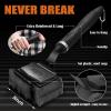 imageGRILLART Grill Brush Bristle Free Replaceable BBQ Cleaning Head No Handle Safe Replacement Cleaning Pad for Cast IronStainlessSteel Grates  BlackAll Black