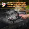 imageGRILLART Grill Brush Bristle Free SteamWizards Ultra Safe ampamp Efficient Grill Cleaner Brush with 1 Replacement Head for Cast Iron and Stainless Steel Grates BBQ Grill Brush for Outdoor GrillSteamWizards grill brush