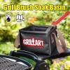 imageGRILLART Grill Brush Bristle Free ampamp Water Soak Tank Bundle