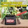 imageGRILLART Grill Brush Bristle Free ampamp Water Soak Tank Bundle