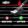 imageGRILLART Grill Brush and Scraper Extra Strong BBQ Cleaner Accessories Safe Wire Bristles Barbecue Triple Scrubbers Cleaning Brush for GasCharcoal Grilling Grates Wizard Tool BR8115