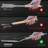 imageGRILLART Grill Brush and Scraper Replacement Head  2PCS