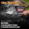 imageGRILLART Grill Brush and Scraper Wire BBQ Grill Brush for Outdoor Grill 165 Grill Cleaning Brush BBQ Grill Accessories Safe Grill Cleaner BrushIdeal Gift for MenDad BBQ Brush for Grill CleaningBristle Free Replacement Heads