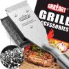 imageGRILLART Grill Brush and Scraper Wire BBQ Grill Brush for Outdoor Grill 165 Grill Cleaning Brush BBQ Grill Accessories Safe Grill Cleaner BrushIdeal Gift for MenDad BBQ Brush for Grill CleaningBristle Free Replacement Heads