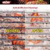 imageGRILLART Grill Brush and Scraper with Deluxe Handle Safe Wire Grill Brush BBQ Cleaning Brush Grill Grate Cleaner for Gas Infrared Charcoal Porcelain Grills BR8529