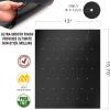 imageGRILLART Grill Mat with Holes  100 NonStick 600 Degree BBQ Grill Mats Set of 2  Heavy Duty Reusable Easy to Clean Barbecue Grilling Mat Accessories  Works on Electric Grill Gas Charcoal BBQ