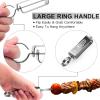 imageGRILLART Kabob Skewers for Grilling  Metal Skewers for Kabobs with Slider  Flat BBQ Skewers Stainless Steel  17quot Shish Kabob Grill Skewers ampamp Ideal Kabob Sticks for Meat Shrimp Chicken Veggie10PCS