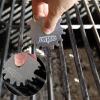 imageGRILLART Stocking Stuffers Men Grill Scraper Tool BBQ Stocking Stuffer Gifts for Men Dad Husband Stainless Steel Grate Grill Scraper Bristle Free Cleaner to Tailgating Accessories