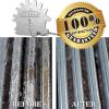 imageGRILLART Stocking Stuffers Men Grill Scraper Tool BBQ Stocking Stuffer Gifts for Men Dad Husband Stainless Steel Grate Grill Scraper Bristle Free Cleaner to Tailgating Accessories