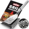 imageGRILLART Grill Brush and Scraper Wire BBQ Grill Brush for Outdoor Grill 165 Grill Cleaning Brush BBQ Grill Accessories Safe Grill Cleaner BrushIdeal Gift for MenDad BBQ Brush for Grill CleaningSilver