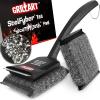 imageGRILLART SteamWizards Grill Brush Bristle Free Safe BBQ Grill Brush for Outdoor Grill Flat Top Grill Cleaner with Replaceable Head Suitable for All Grates Griddle Accessories Dishwasher Safe17 inch