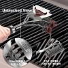imageGRILLART Grill Brush for Outdoor Grill Bristle Free  Safe BBQ Grill Cleaner Brush  18quot BBQ Brush for Grill Cleaning Kit Stainless Grill Cleaning Brush BBQ Grill Accessories Tools Gifts for Men DadSilver