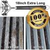 imageGRILLART Grill Brush for Outdoor Grill Bristle Free  Safe BBQ Grill Cleaner Brush  18quot BBQ Brush for Grill Cleaning Kit Stainless Grill Cleaning Brush BBQ Grill Accessories Tools Gifts for Men DadSilver