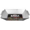 imageGRILLART Grill Basket Heavy Duty Large Grill Baskets for Outdoor Grill Vegetables Stainless Steel Veggie Grilling BasketPan  Lasting Grill Vegetable Basket BBQ Grill Accessories Gifts for Dad Men11