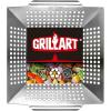 imageGRILLART Grill Basket Heavy Duty Large Grill Baskets for Outdoor Grill Vegetables Stainless Steel Veggie Grilling BasketPan  Lasting Grill Vegetable Basket BBQ Grill Accessories Gifts for Dad Men11