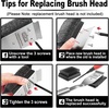 image:imageGRILLART Grill Brush Brsitle Free 1PCS Replacement HeadBristle Free Replacement Head