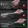 image:imageGRILLART Grill Brush Brsitle Free 1PCS Replacement HeadSilver